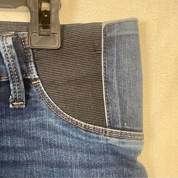 Isabel Maternity Skinny Entubado Pull On Denim Jeans Size 4/27R - Picture 6 of 10
